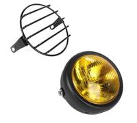 LED Fog Light 6.5 Mesh Grill Front Headlight Motorcycle Headlight