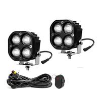 LED Fog Light Motorcycle LED Auxiliary Headlight High Led Lighthouse 3000k/6000k 120W 6000K For ATV Truck Dirt Bike SUV UTV Motorcycle Headlight