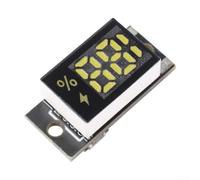 LED for battery Tester 3-12.8V 0-100% Charge Display LED for | Ultra-compact 18x8x6mm size, easy embedment, fits small devices, lightweight ABS build, space-saving design