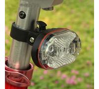 LED for Mountain Bike Taillight 63g Waterproof Safety LED for | High visibility LED, steady flash breathing modes, enhances night safety, waterproof plastic build