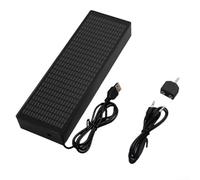 LED For Spectrum Analyzer with VFD Clock Display, Sound Reactive Behavior, 16x24 LED Array, 8 Brightness Steps, and Audio/Mic Switching (B line control)