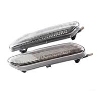 LED Front Side Marker Turn Signal Lights Compatible with for mini Cooper | R60 Countryman 2010-2016 R61 Paceman 2012-2016 Clear Amber 27SMD Direct Replacement Pair
