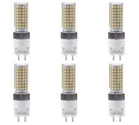 LED G12 Bulbs, G12 Bi-Pin Base Corn Bulbs,12 Watt 1500LM,16 Watt 1600LM,20 Watt 2000LM,3000K 4000K 6000K Non-Dimmable AC ~277V，20w-4000k-6-packs