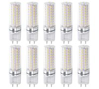 LED G12 Bulbs, G12 Bi-Pin Base Corn Light Bulb,10 Watt 1500LM,15 Watt 2200LM,20 Watt 3000LM,3000K 4000K 6000K Non-Dimmable AC 85V~265V,6000k-15W-2200LM