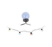 Led Garland Multicolored Outdoor Spherical Bulbs 9,5m 20l
