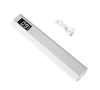 LED Gel Lamp Display Digital Dryer - Nail Polish Lamp | 1x ABS Hand Light for Gel Nails- USB Nail Dryer Manicure Curing Device for Home Shops Salon