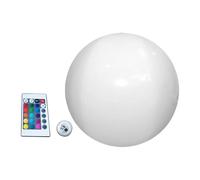 LED Glow Beach Ball,40cm Inflatable Waterproof Toy,Beach Balls with Remote Control | for Party, Swimming, Summer, Night, Backyard