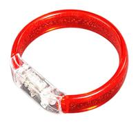LED Glow Bracelets - Light Up Party Wristbands for Festivals, Concerts & Night Events - Bright Glow in the Dark Accessories - Colourful Battery Operated Armbands for Birthday & Rave Parties (RD)