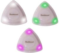 LED Glowing Guitar Pick Light Up Guitar Pick Touch Luminous Electric Guitar Ukulele Bass Plectrum Uitar Accessory Acoustic Folk Guitar Plectrum Replacement Guitar Picks