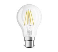 LED GLS 4W (40W eqv.) B22d 2700K Clear Ledvance