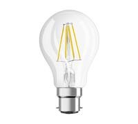 LED GLS 6.5W (60W eqv.) B22d 2700K Clear Ledvance