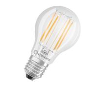 LED GLS 7.5W (75W eqv.) E27 2700K CRi90 Clear Dimmable Ledvance