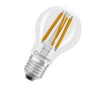Ledvance Classic Superior LEDbulb E27 filament lamp, clear, 9.5 W, 1055 lm, 927 extra warm white, highest colour rendering, dimmable, replacement for 75 W