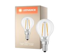 LED Golfball 45mm 1.8W (25W eq.) E14 2700K Clear Ledvance