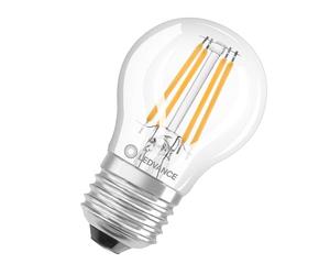LED Golfball 45mm 4.2W (40W eqv.) E27 2700K CRi97 Clear Dimmable Ledvance