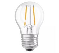 LED Golfball 45mm 4W (40W) E27 Clear Very Warm White CRi95 Dimmable