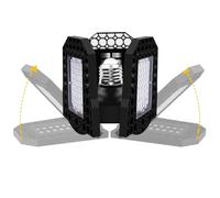 LED Grow Light - Full Spectrum Aluminum Silver Waterproof, Indoor Plant Lamp, Sun-Like Growth Lighting, Seedling Success Kit | High Efficiency for Potted Flowers Vegetables