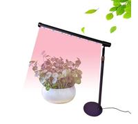 LED Grow Light Tube,Full Spectrum Plant Growing Lamp for Indoor Plants 126 LEDs Light Tubes with Base Waterproof Foldable,Black
