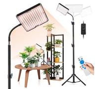 LED Grow Lights for Indoor Plants Full Spectrum with Adjustable Stand, 246 LEDs Plant Grow Lamp with Timer & 10 Brightness Levels for Seedlings, Flower Growing, Greenhouse, Large Potted Plants