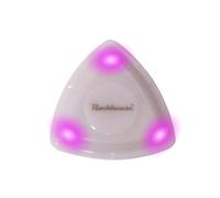 LED Guitar Pick for Light-up Acoustic Guitar Glow-in-the-dark Pick for Acoustic Electric Guitars, Durable LED Light-up Acoustic Guitars Pick (Purple)