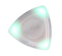 LED Guitar Picks with Built-in Battery - Glowing Light-up Plectrums for Electric & Acoustic Guitar, for Night Play, Customizable Colors (Green)