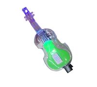 LED Guitar Shaped Hair Pin For Female Girl Glowing Guitar Hair Clip Funny Barrettes Sidebangs Clip Party Hair Decoration