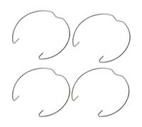 LED Halogen Bulb Holders,Clip Light, MR11 Retaining Spring Ring Clip 35MM LED Halogen Bulb Holder, In Recessed Lighting MR11 Heart Shaped,4 Packs