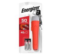 LED Hand Torch Energizer Magnetic Light + 2 AA Batteries Black & Grey - 24M Beam