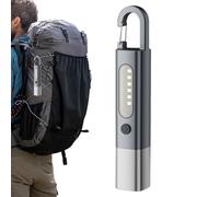 LED Handheld Flashlights, Lightweight Flashlights with Hook for Traveling, Rechargeable Pocket LED Torch for Outdoor Reading Night Walking Traveling Fishing Hiking