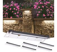 LED Hardscape Light, Paver Wall Light 13 Inch,Garden Pathway Light, 3W 12V Low Voltage Deck Step Light, Warm White 2700K, Outdoor IP65 Waterproof 6 Pack
