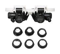 LED Headband Magnifier 7x 10x 15x 25x for Jewelry Making, ABS Plastic Material