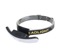 LED Headlamp, ABS Rechargeable Adjustable Light | 6 Brightness Modes Wide Floodlight 0.15kg | Motion Sensor Lamp Provides Hands Free Visibility for Eyelash Extensions Nail Crafting