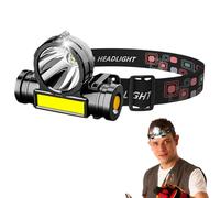 LED Headlamp Rechargeable - 3 Modes LED Head Lamp Ultra Bright - Adjustable Headlamp Flashlights Waterproof Headlight for Camping, Hiking, Running