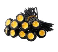 LED Headlight Bulb 18mm Car LED Daytime Running Lights | Eagle Eye DRL 12V Backup Turn Signal(YELLOW)