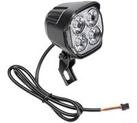 LED Headlight Compatible with For Kukirin M4 Max Electric Scooter Offering Bright Light Performance and Resilience Against Moisture