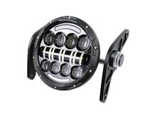 LED Headlight For Ducati For Venom For X12RS 125 Waterproof Front Fork LED Headlamp Headlight Assembly Spot 60W Motorbike Front Headlamp(2)