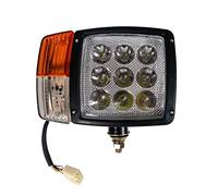 LED Headlight lamp Indicator Lamp Compatible with JCB Manitou Matbro 3 Functions Rh Side HQ