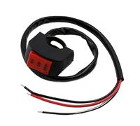 LED Headlight Switch Far Near Three Line Motorcycle Handlebar Button Driving Light Motorbike Motorcycle Handlebar Left Start Switch