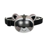 LED Headlights - Cartoon Raccoon Lion Battery Powered Headlamp | Funny Headband Lights Forehead, LED Headlight Toy Camping, Hiking, Hunting