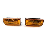 LED Headlights For BMW E36 3 Series 1992-1998 Clear Glass Lens Car Fog Lights Fog Lamp Auto Signal Lamp 63178357389 53178357390 Headlamps Assembly(Yellow)