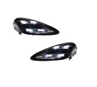 LED Headlights For Cayenne 2011-2018 Auto Headlight Assembly Led Car Front Lamps Upgrade 2021 Configure Design Matrix Accessories Headlamps Assembly(For 2011-2014)