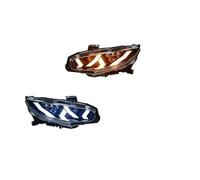 LED Headlights For Civic X 10Th 2016-2021 Modified Car Headlight Assembly Led Auto Upgrade Blink Signal Front Lamp Headlamps Assembly(For Halogen)