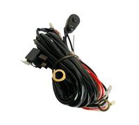 LED HID Halogen light Wiring Harness 12v 40A 4 Quad leads lamp Relay harness Group Compatible for Car Truck ATV SUV 4WD 4X4 Lights