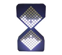 LED Hourglass with Adjustable Countdowns Timer Multifunction Night Light and Charging Station Electronic Timers Digital Timers