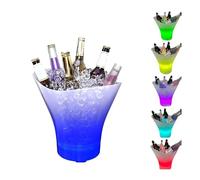 Led Ice Bucket, Bluetooth Speaker Ice Bucket, 7-color Breathing Light Ice Bucket, 5-7l Large Capacity Ice Bucket, Portable Party Ice Bucket (5l)