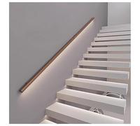 LED il with Lightwood Stair Grab Bar for Indoor & Outdoor StepsSafe & Stylish Lighting Solution for Stairs il for Enhanced Safety