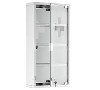 LED Illuminated Bathroom Infrared Sensor Mirror Dustproof 6080x4CM HOMCOM