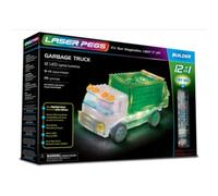 LED Illuminated Blocks Set Garbage Truck Laser Pegs Vehicle Construction 173PCS