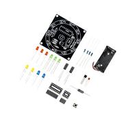 LED Illuminated Circuit Board For Electronic Roulette And Educational Solder Practice Participatory Die Drum Set