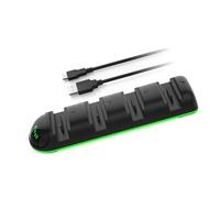 LED Illuminated Console Controller Charging Base Multiple Device Console Controller Charging NS2 / Green LED Charging Hub Upgrade